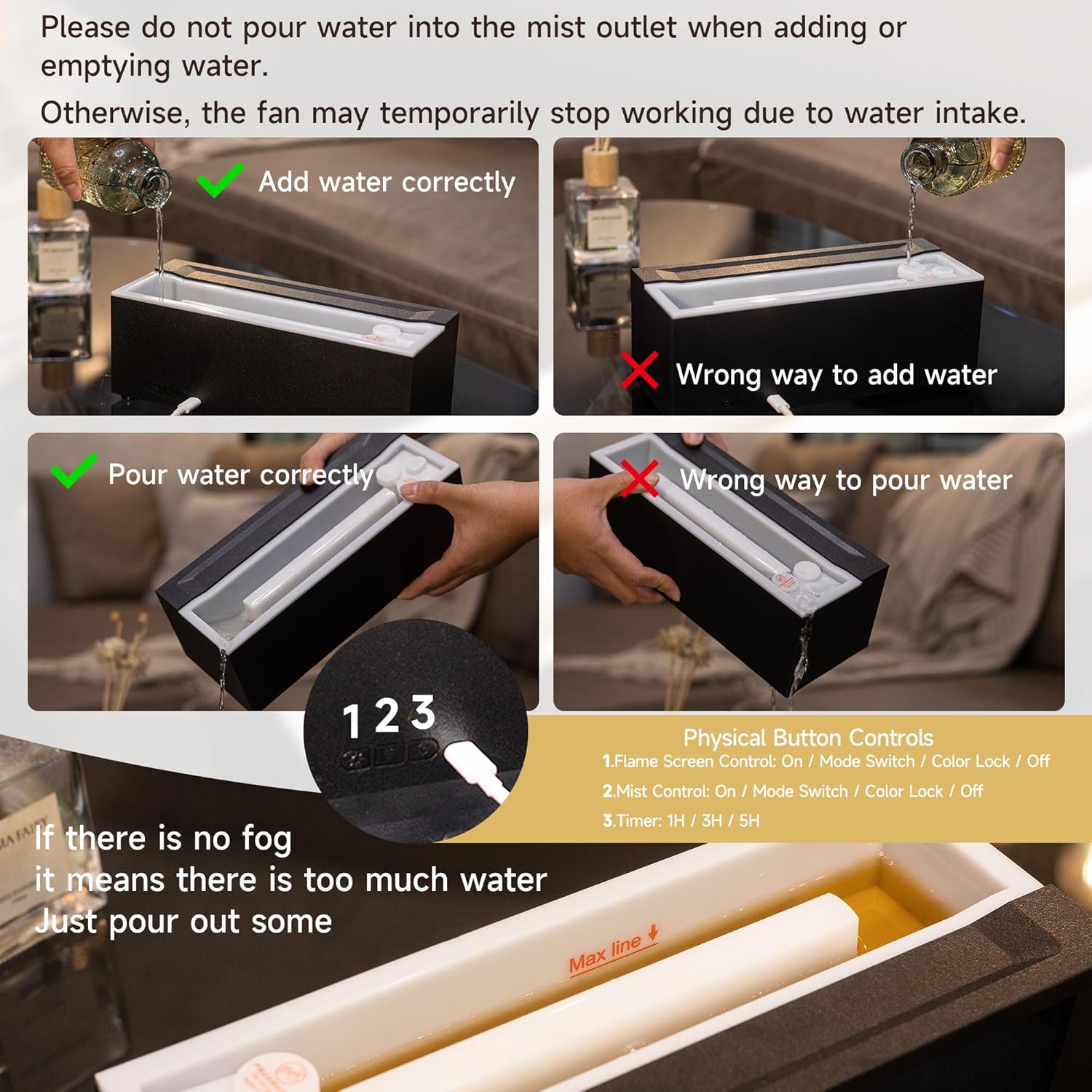 FlameGlow 2-in-1 Aroma Humidifier — Instantly Transforms Dry, Dull Rooms into a Cozy, Calming Oasis